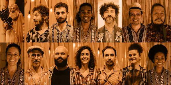 Elenco e banda - Foto de Alécio Cézar